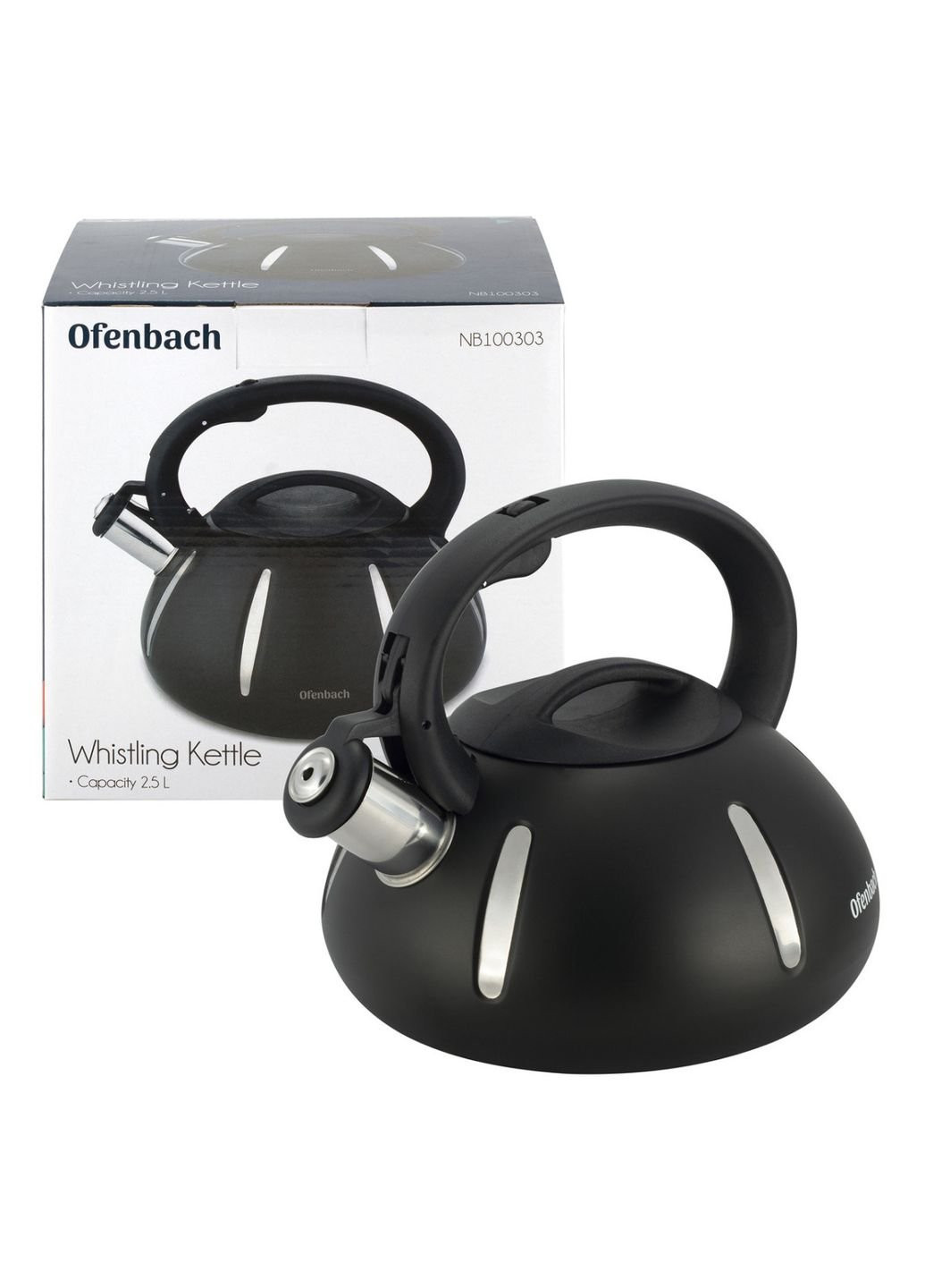 Чайник со свистком Ofenbach KM-100303 2 л No Brand (253631025)