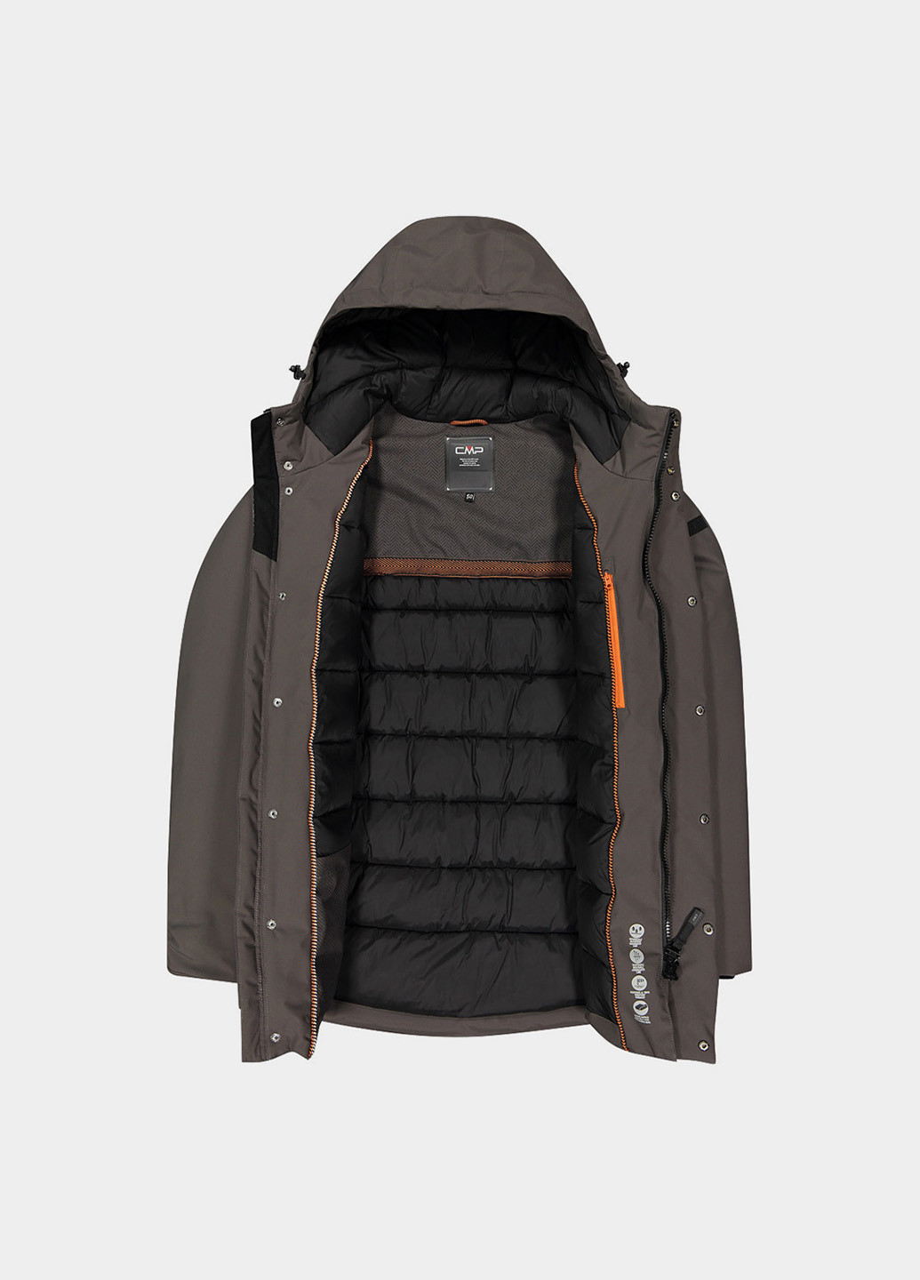 Парка CMP LONG JACKET FIX HOOD TWILL (306919888)