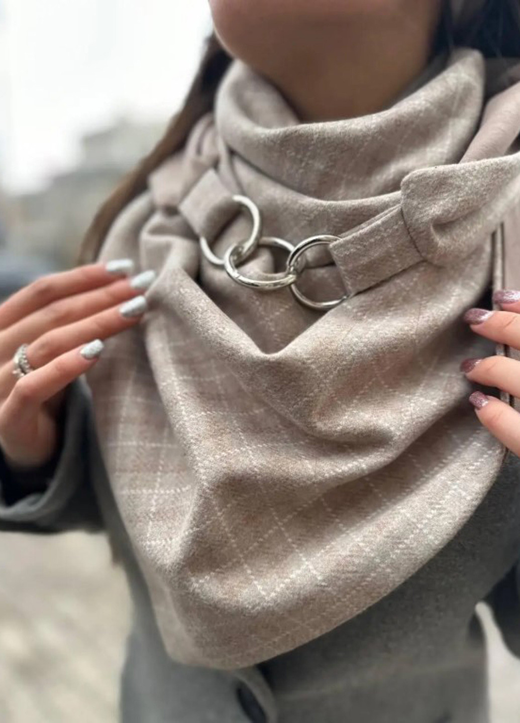 Шарф-снуд двусторонний My Scarf (369094740)