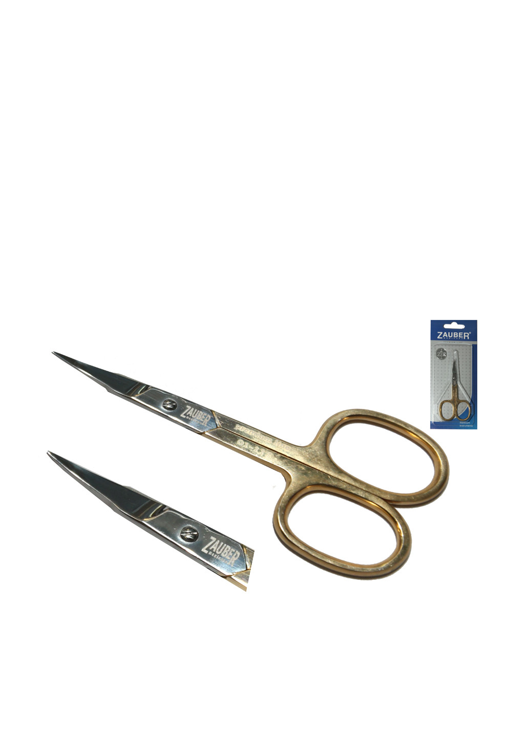 Маникюрные ножницы, 9,0*2,0 см Zauber-manicure (17983357)