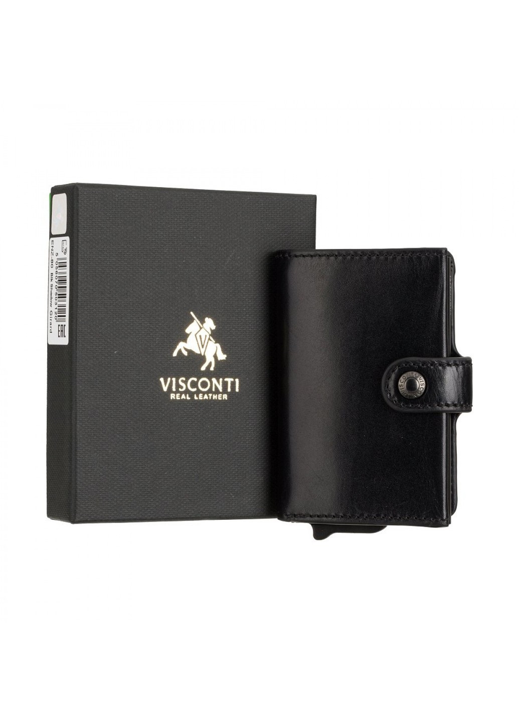 Кошелек-картхолдер мужской кожаный ENZ80 Speziale Visconti (254314679)