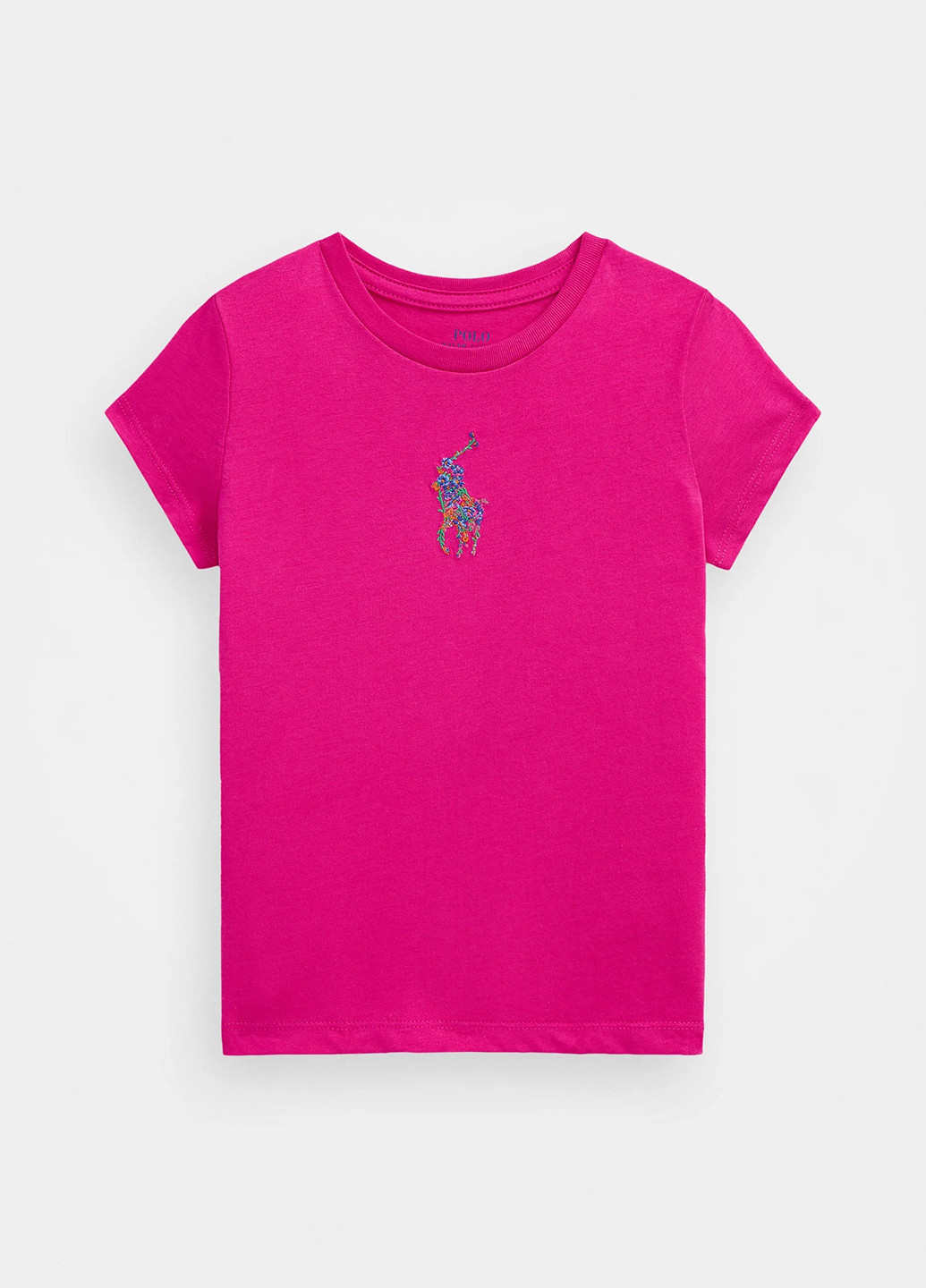 Рожева літня футболка Ralph Lauren