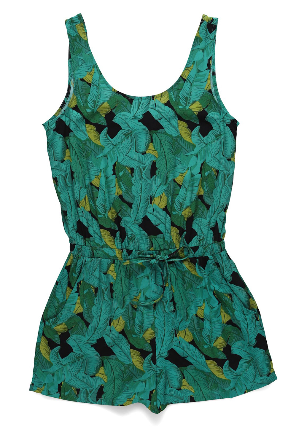 Комбінезон Twintip комбінезон-шорти малюнок зелений кежуал віскоза