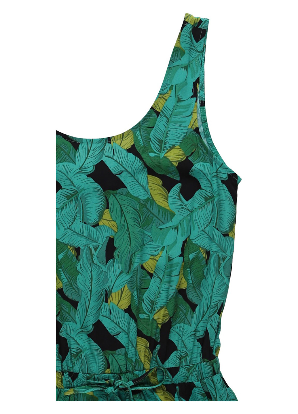 Комбінезон Twintip комбінезон-шорти малюнок зелений кежуал віскоза