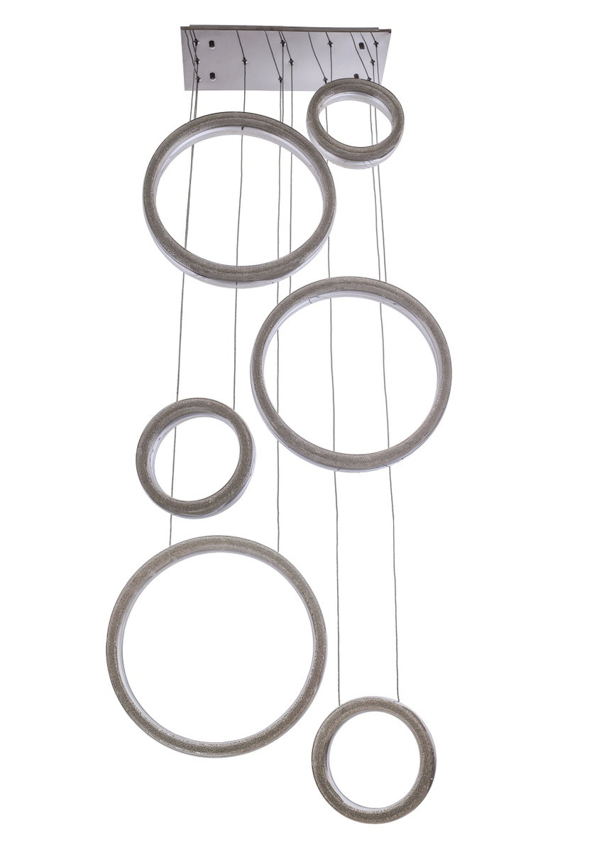 Світильник стельовий підвісний світлодіодний BL-570S/162W WW + CW CH LED Brille (253893188)