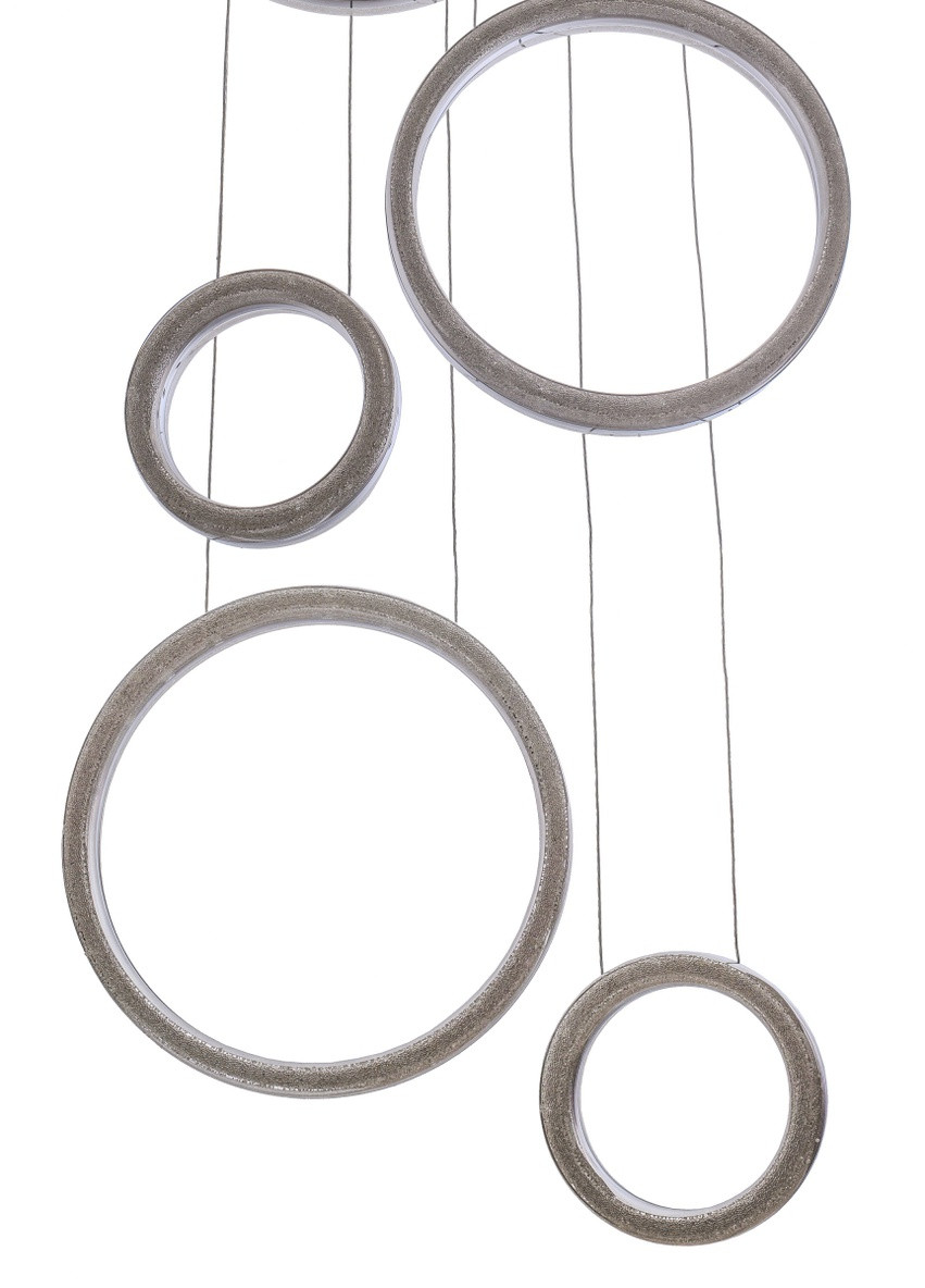 Світильник стельовий підвісний світлодіодний BL-570S/162W WW + CW CH LED Brille (253893188)