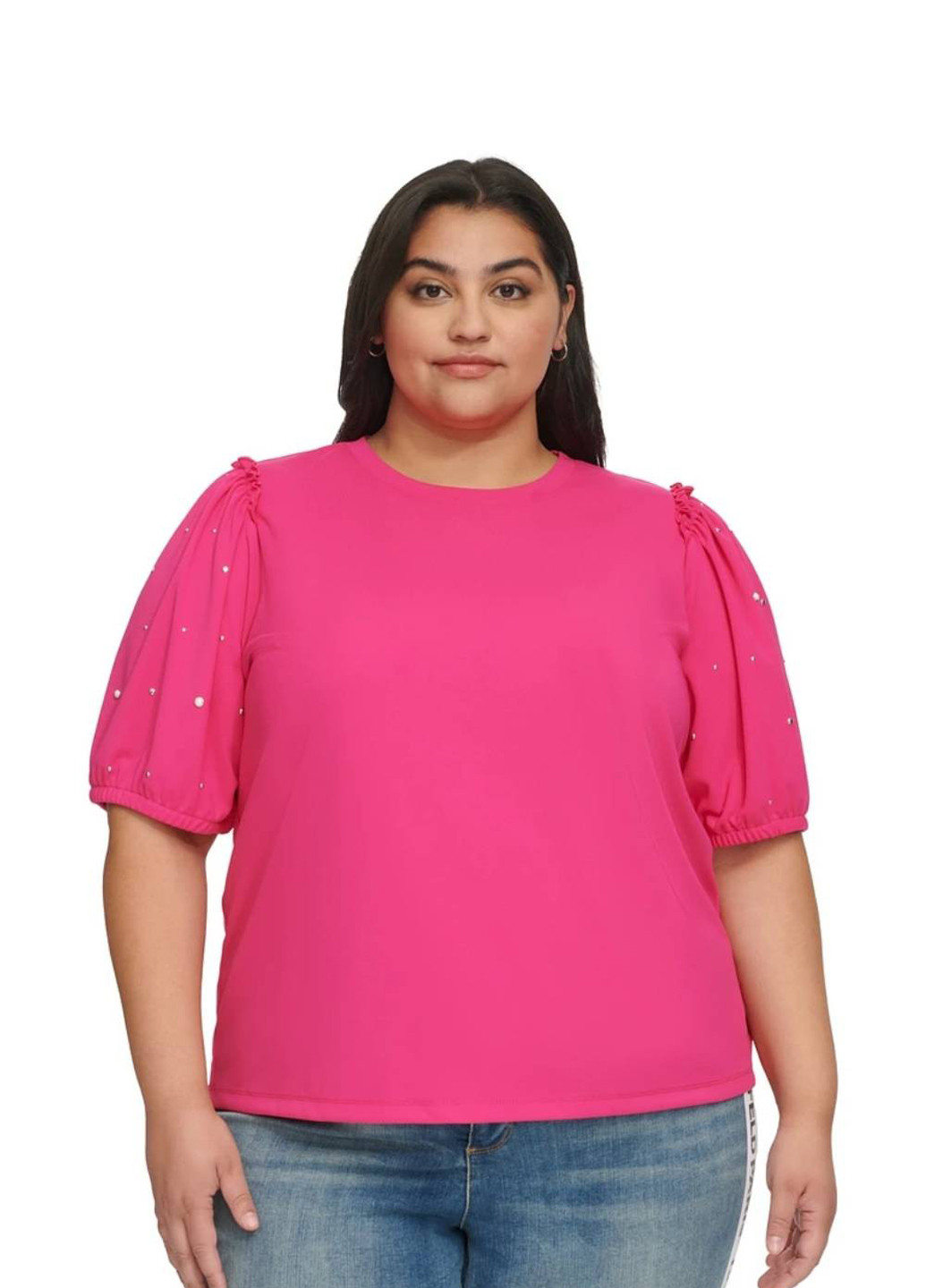 Малинова блуза Karl Lagerfeld