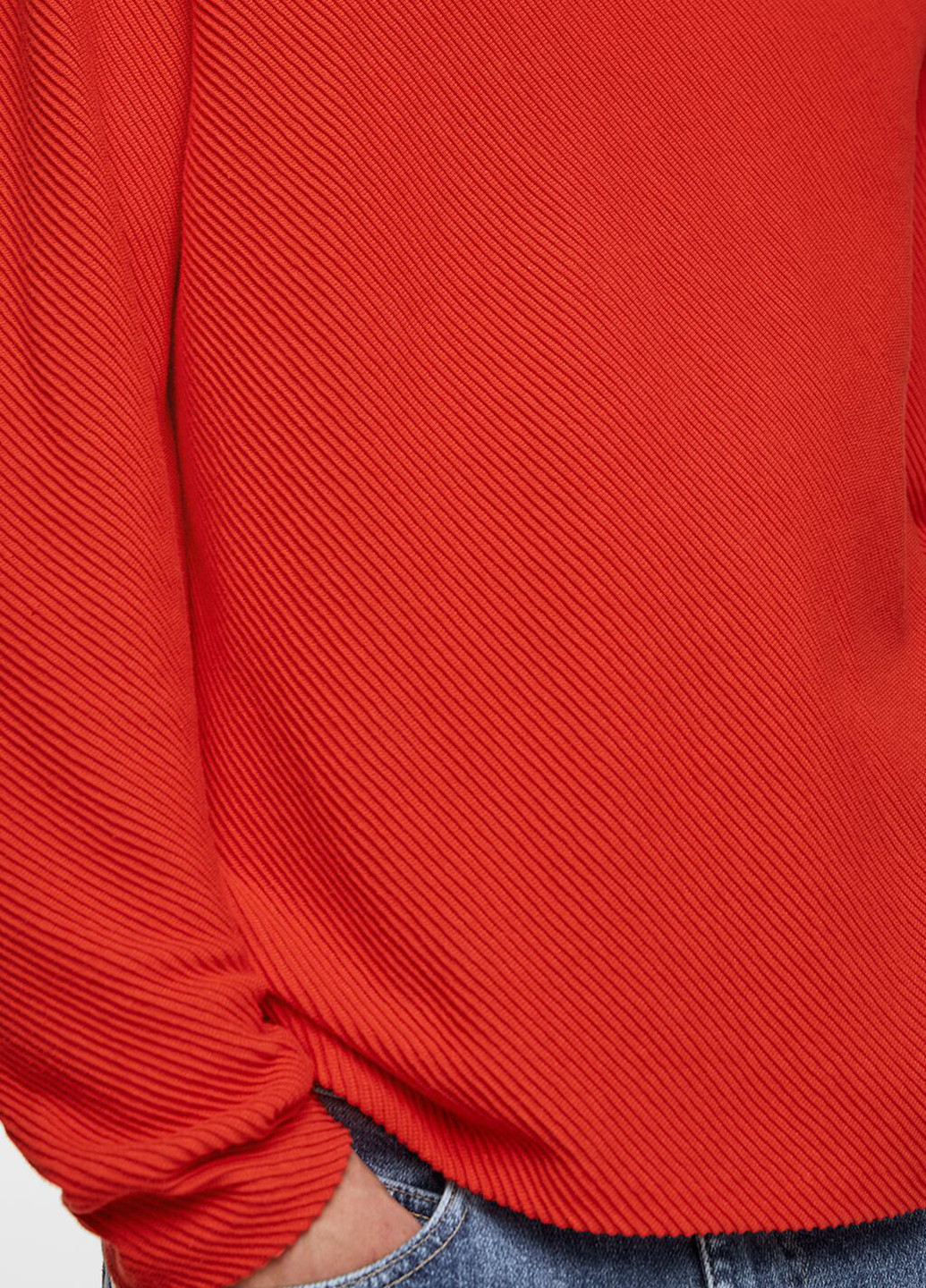 Оранжевый демисезонный джемпер Zara