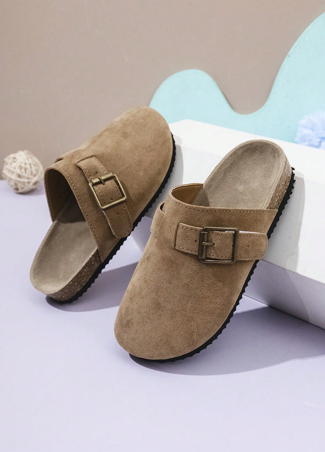 Песочные тапочки SHEIN