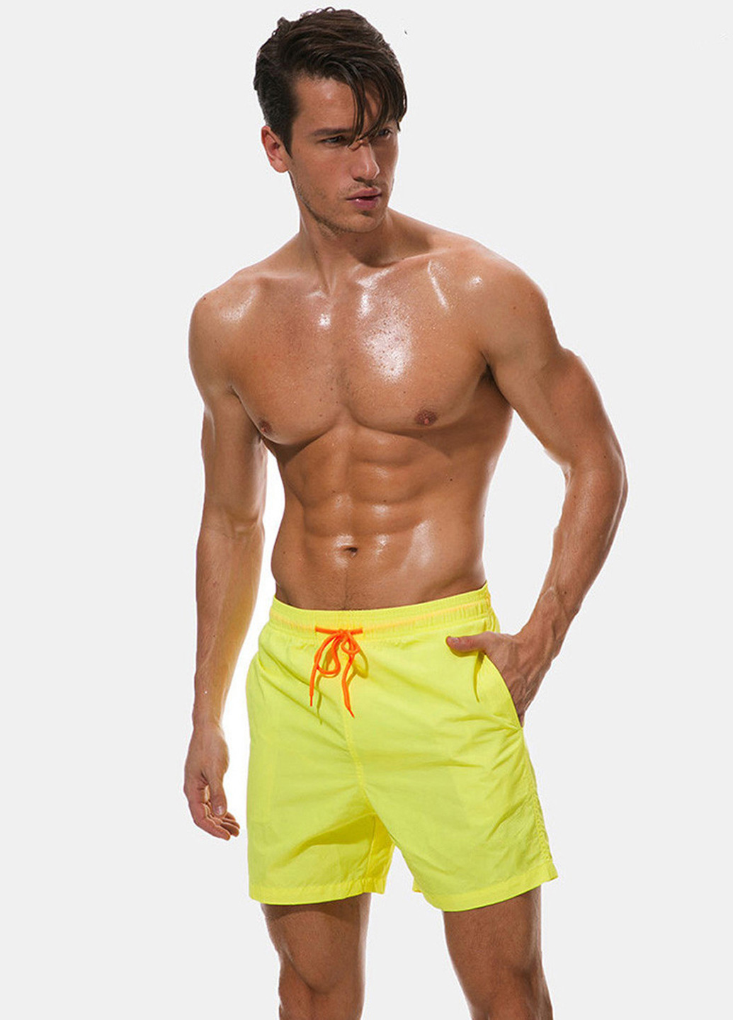 Желтые мужские бриджи Escatch (195144367)