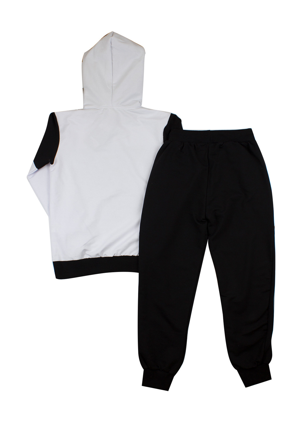 Сірий демісезонний костюм (худі, брюки) брючний Piccola Monda