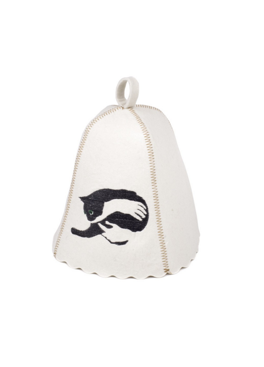 Шапка для бани "Ручная кошка" Luxyart (206831799)