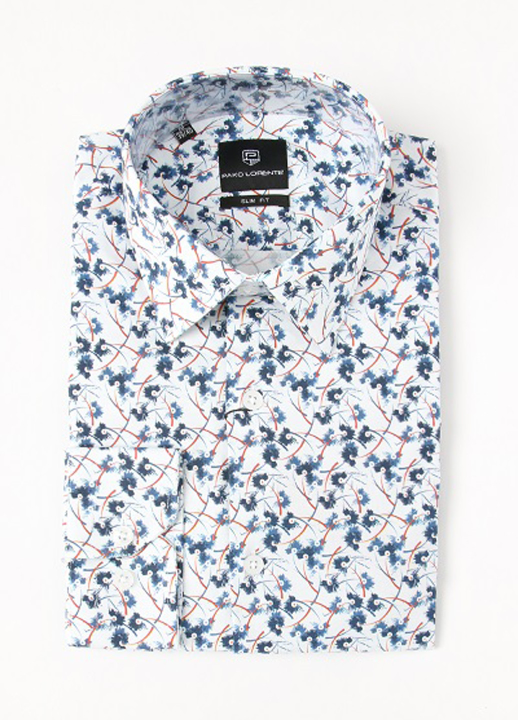 Цветная кэжуал рубашка с цветами Pako Lorente