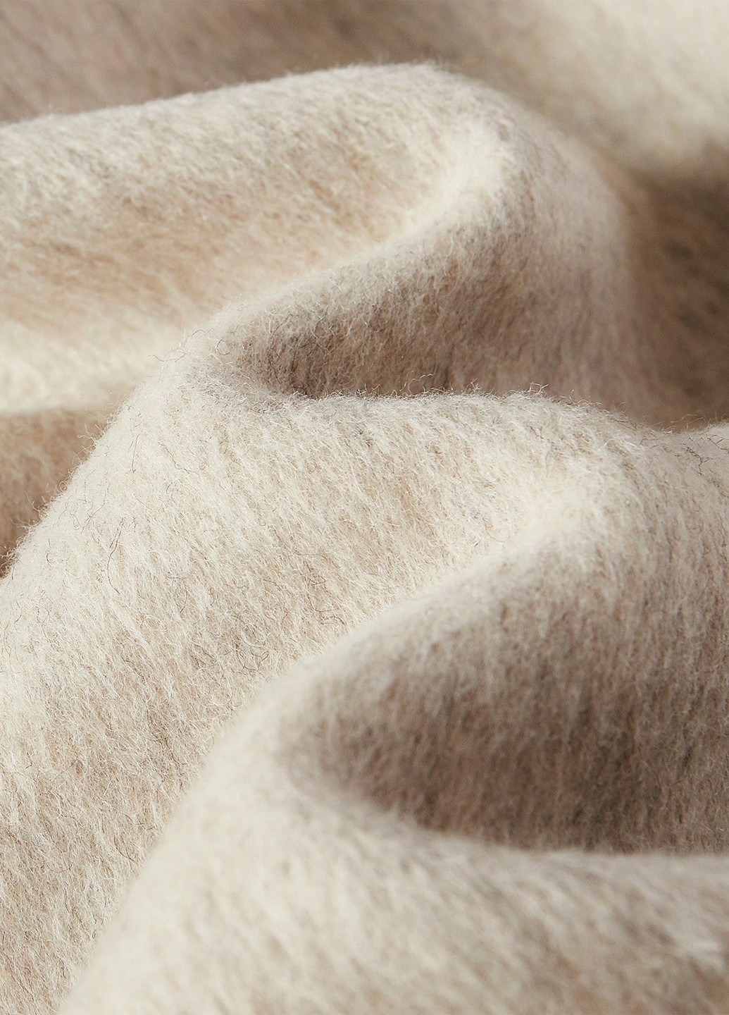 Бежевое демисезонное Пальто однобортное SHEIN