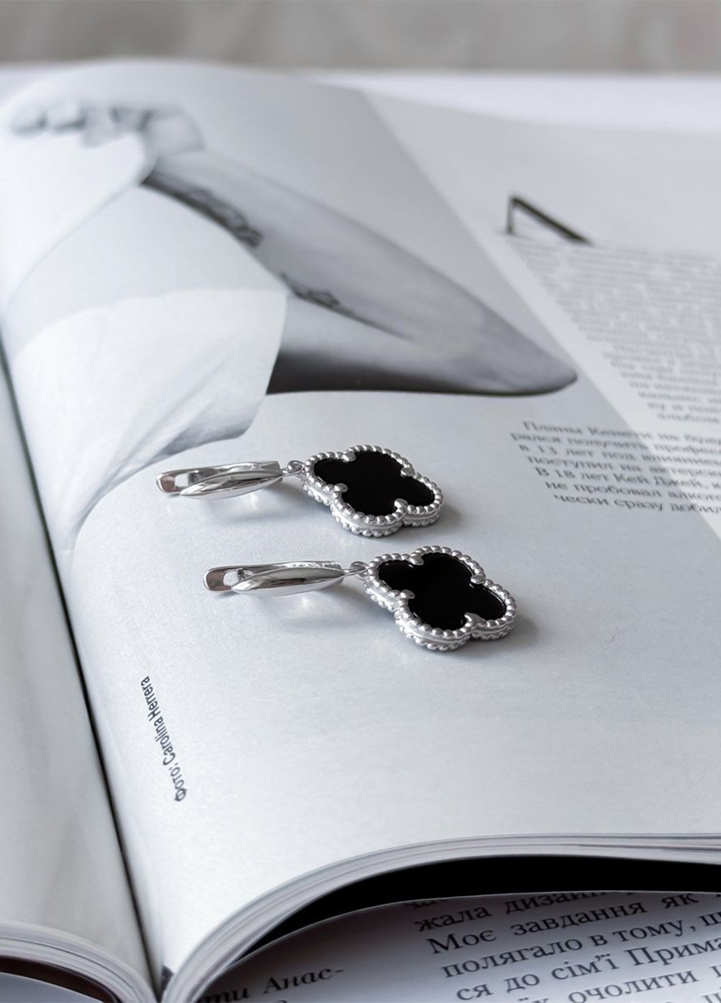 Сережки Silver Flame (295365797)