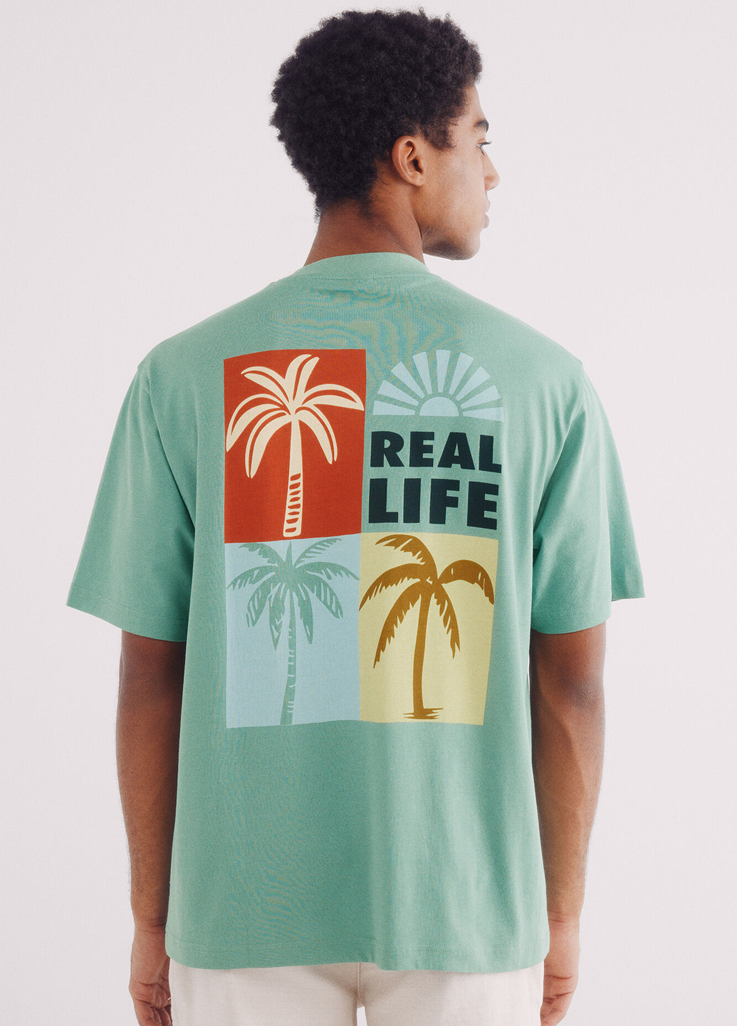 М'ятна футболка Springfield