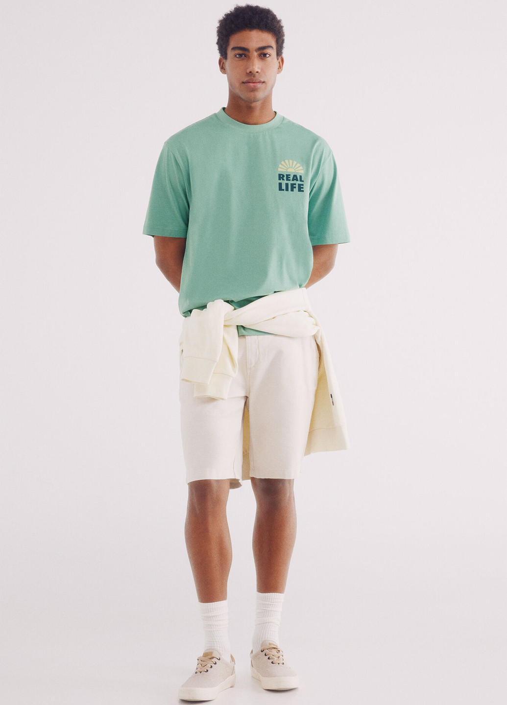 М'ятна футболка Springfield