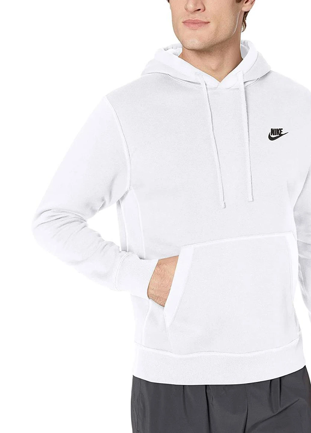 Худи BV2654-100 Nike M NSW CLUB HOODIE PO BB (319359170)
