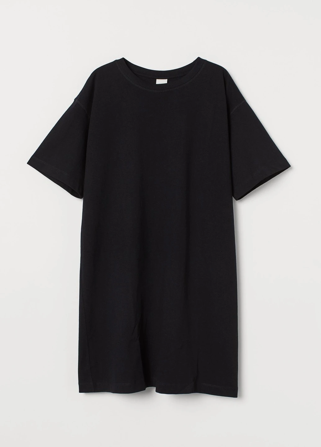 Черное кэжуал платье H&M однотонное
