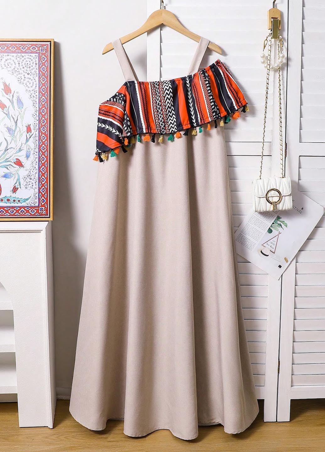 Комбинированное платье SHEIN (327879433)