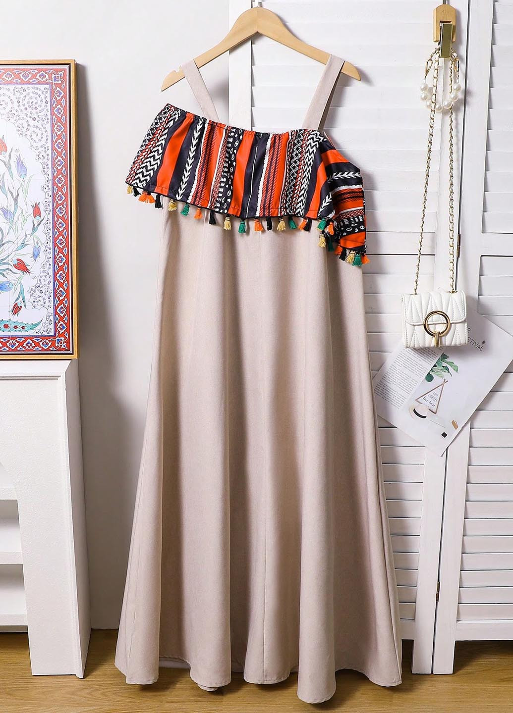 Комбинированное платье SHEIN (327879433)