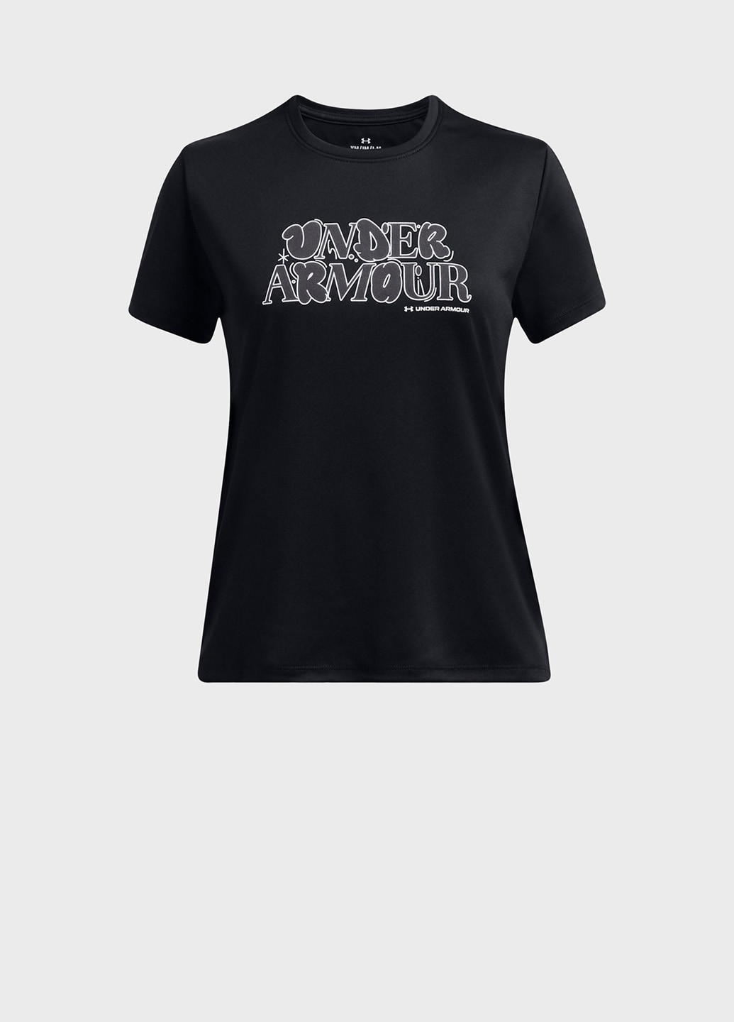 Черная летняя футболка Under Armour