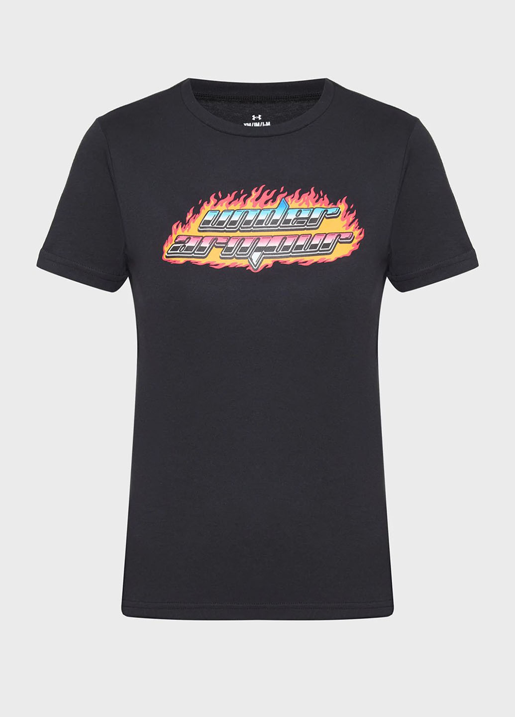 Чорна літня футболка Under Armour