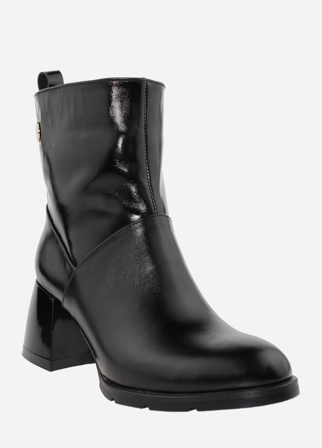 Осенние ботинки re1612-6055 черный El passo