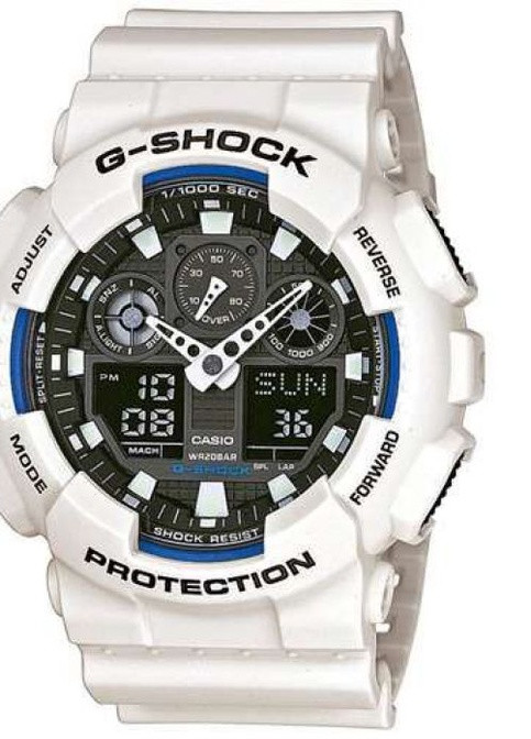 Часы наручные GA-100B-7AER спортивные Casio G-Shock (229052576)