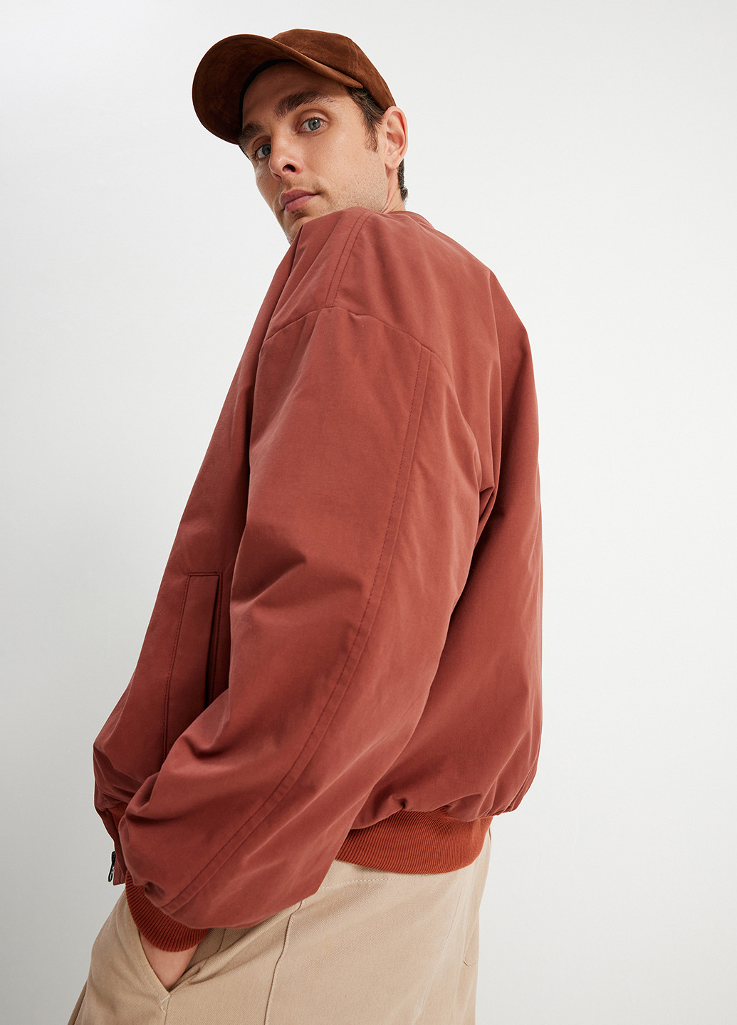 Світло-коричнева демісезонна куртка KOTON