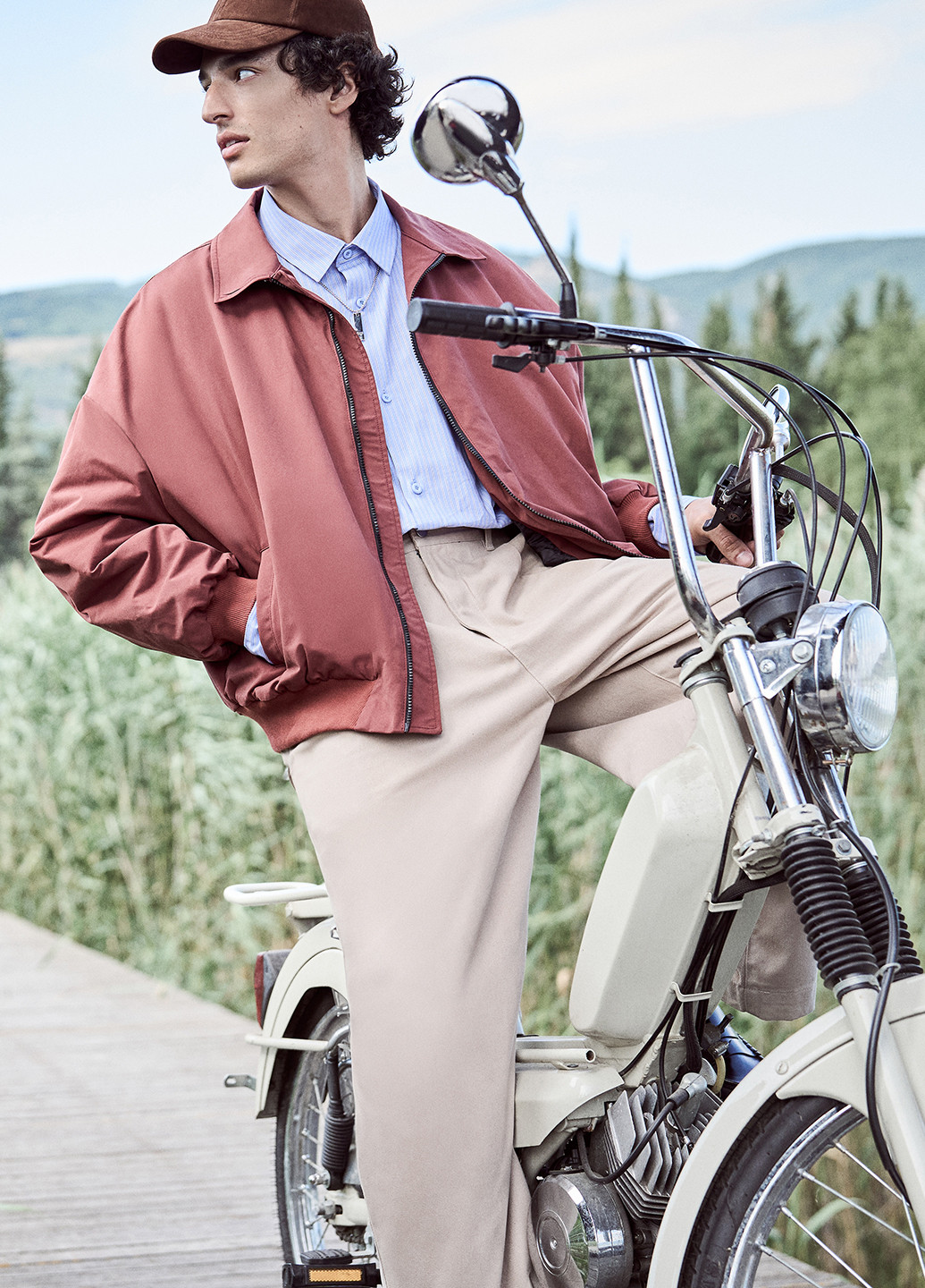 Світло-коричнева демісезонна куртка KOTON