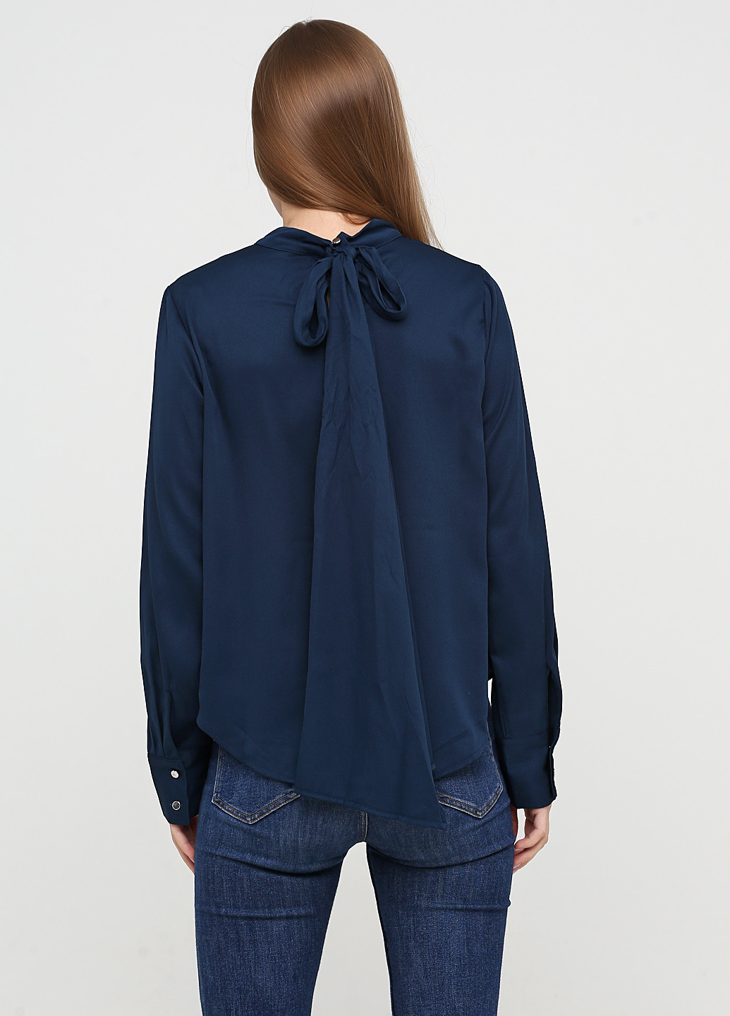 Темно-синя демісезонна блуза Heine