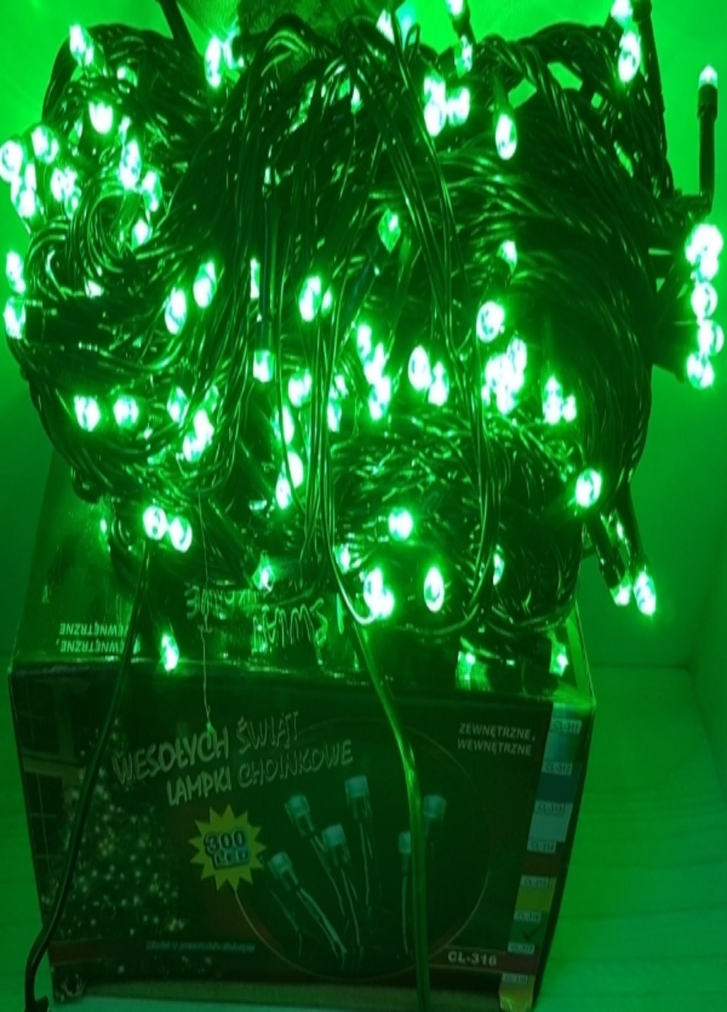 Світлодіодна гірлянда LED 300 Зелена 22м з контролером (6494198) Francesco Marconi (201693092)