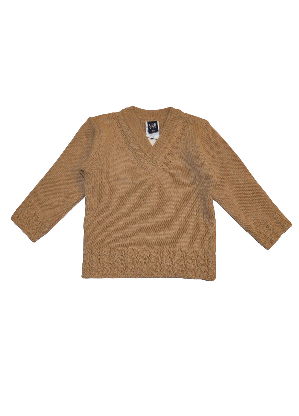Бежевый демисезонный пуловер пуловер Girandola
