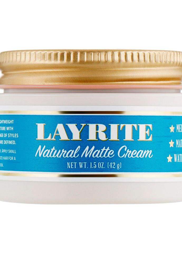 Крем для укладки волос Natural Matte Cream 42 г Layrite (240428085)