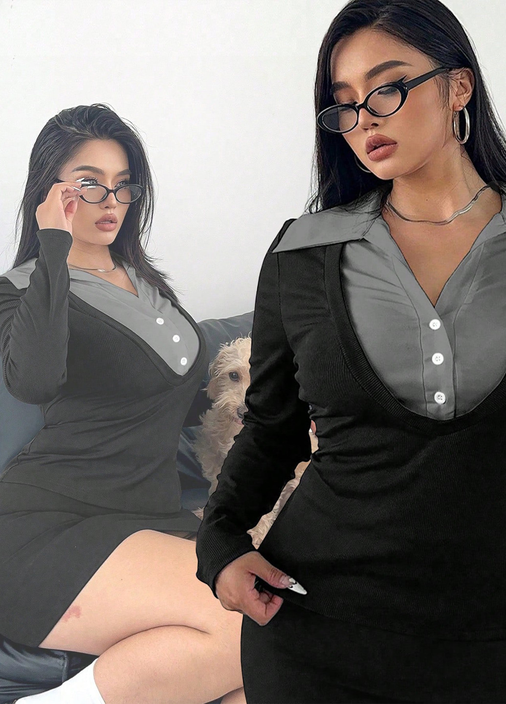 Лонгслів SHEIN (332312809)