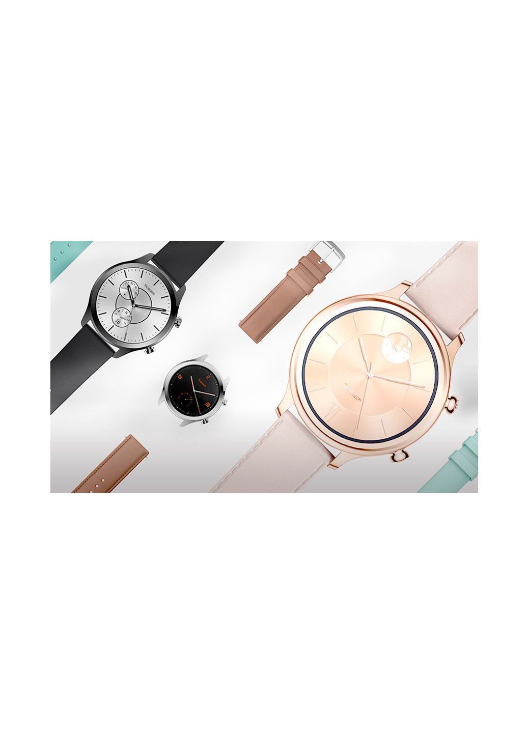 Смарт-часы MOBVOI ticwatch c2 wg12036 rose gold (p1023000600a) (144071619)