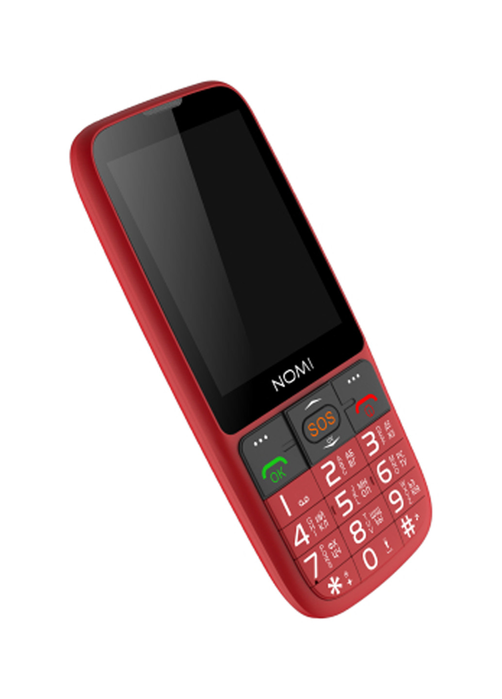 Мобильный телефон Nomi i281+ red (134344433)