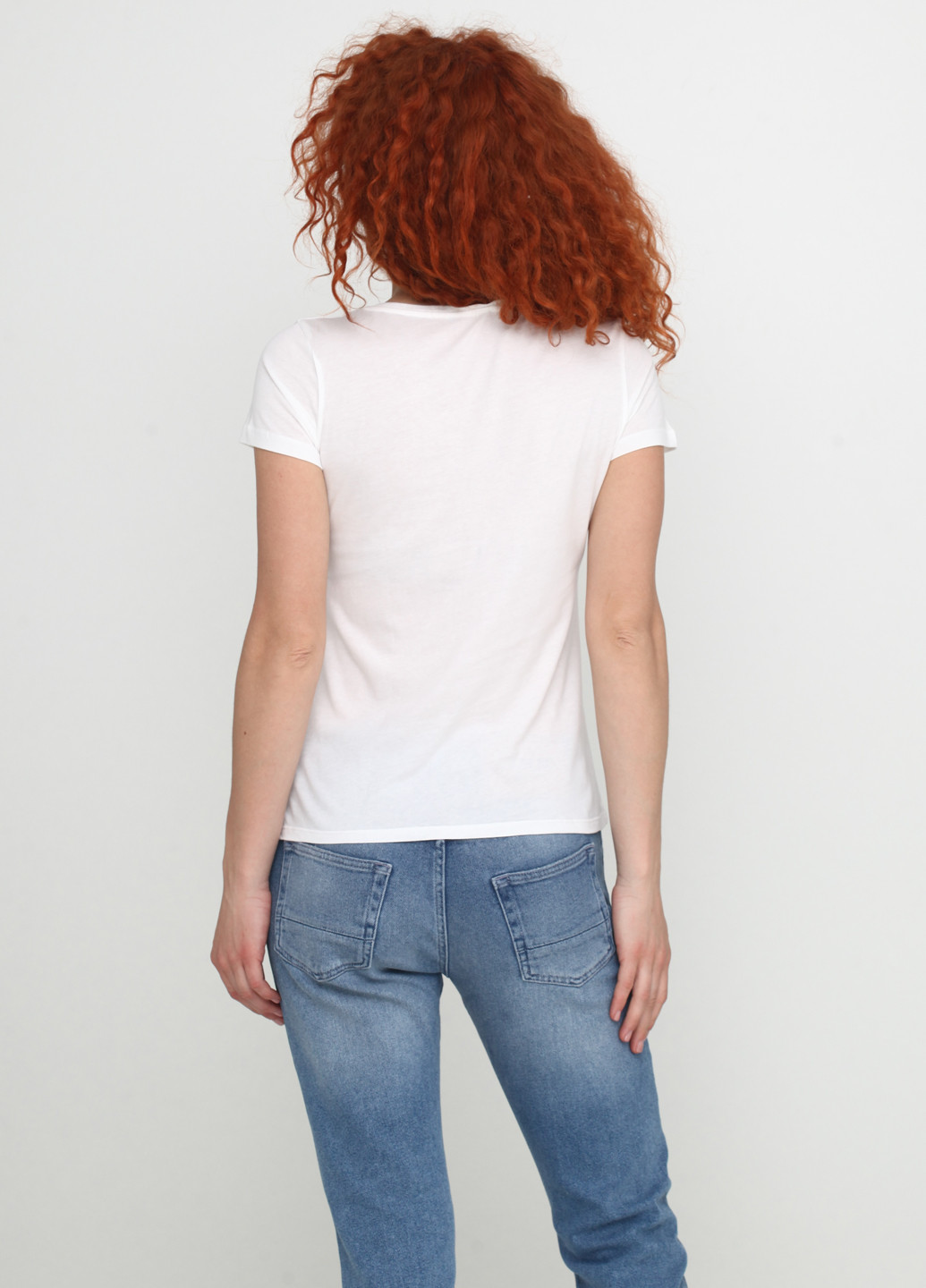 Біла літня футболка Etam