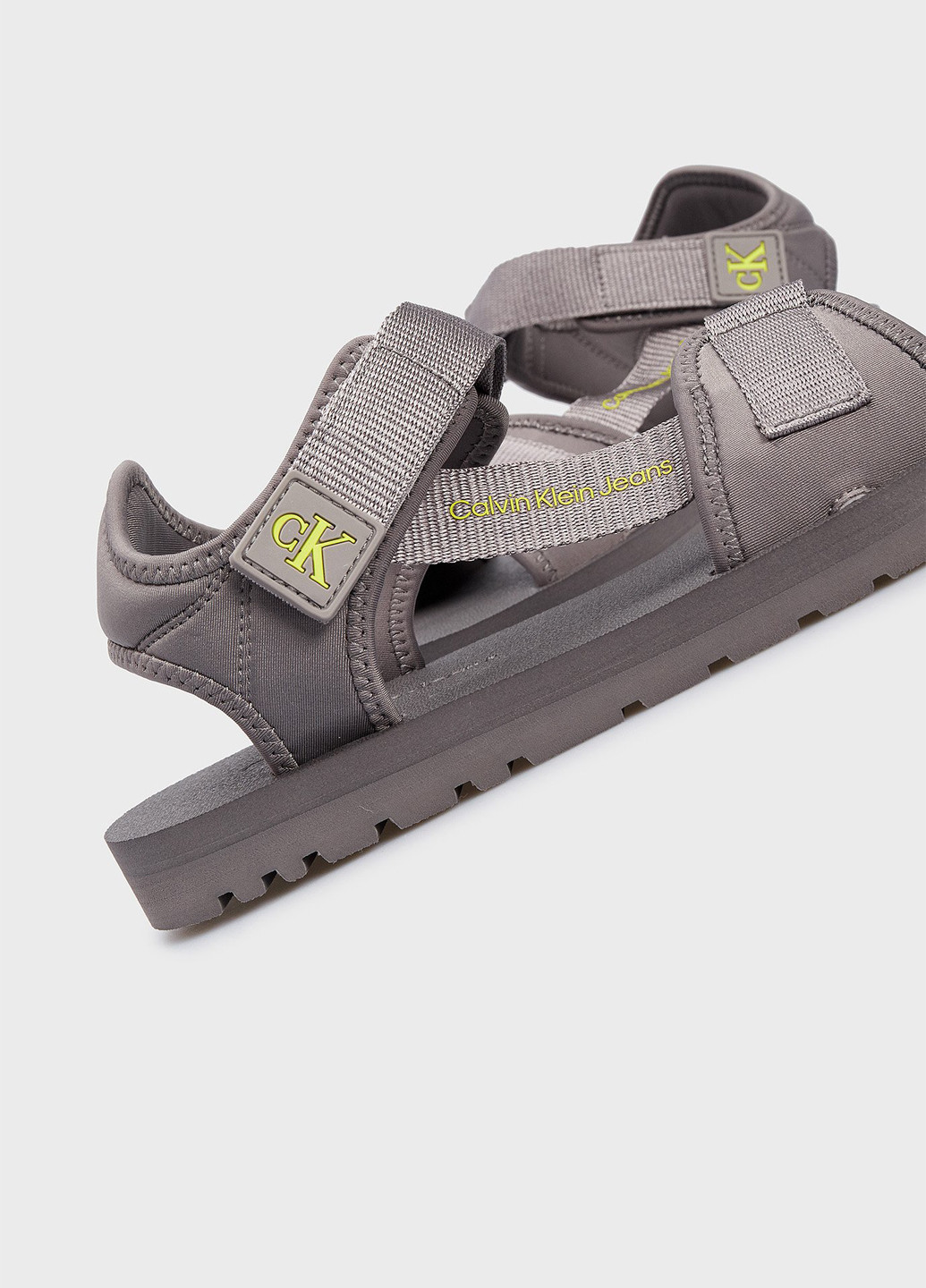Кэжуал, Спортивные сандалии Calvin Klein Jeans на липучке