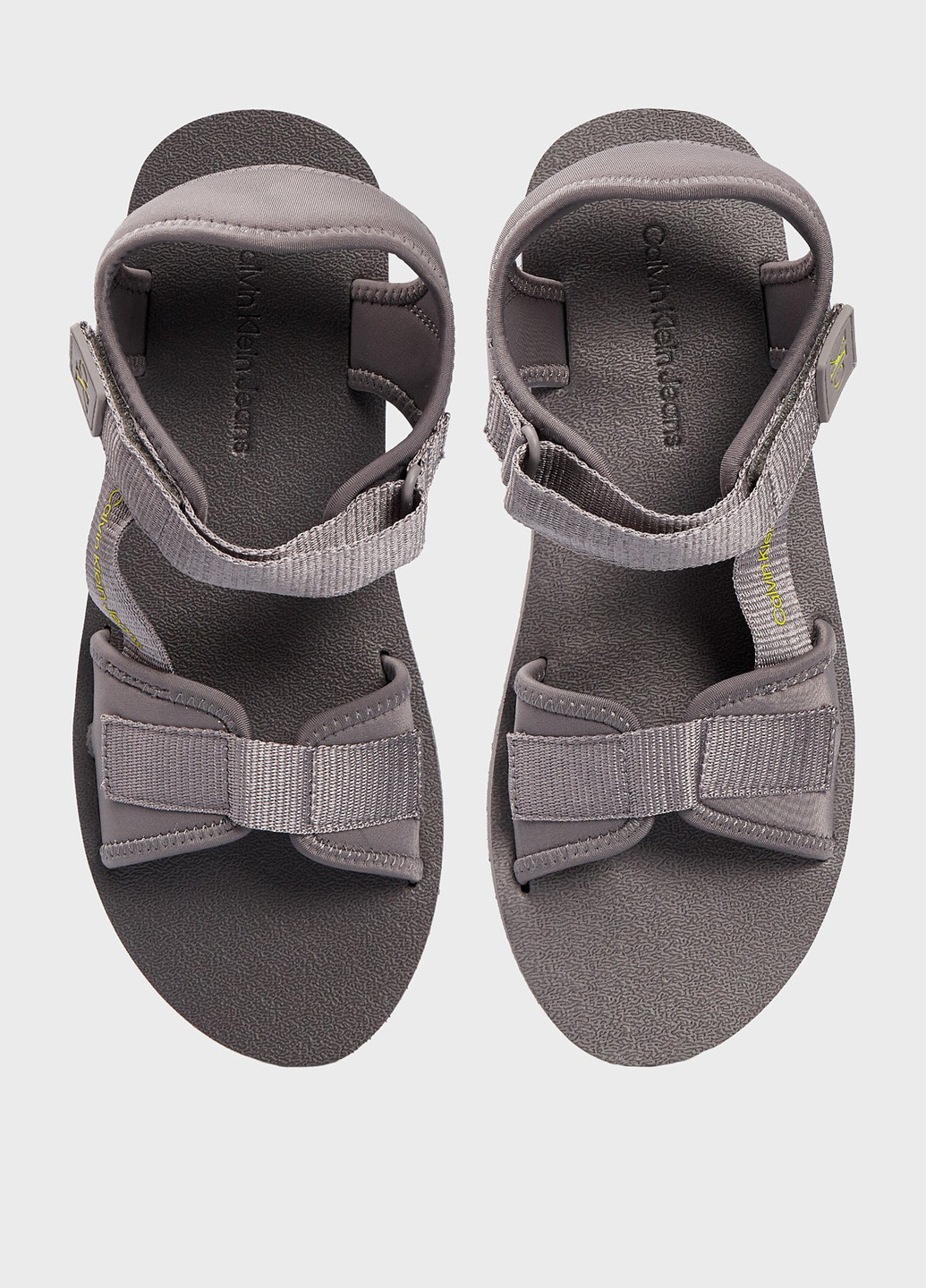 Кэжуал, Спортивные сандалии Calvin Klein Jeans на липучке