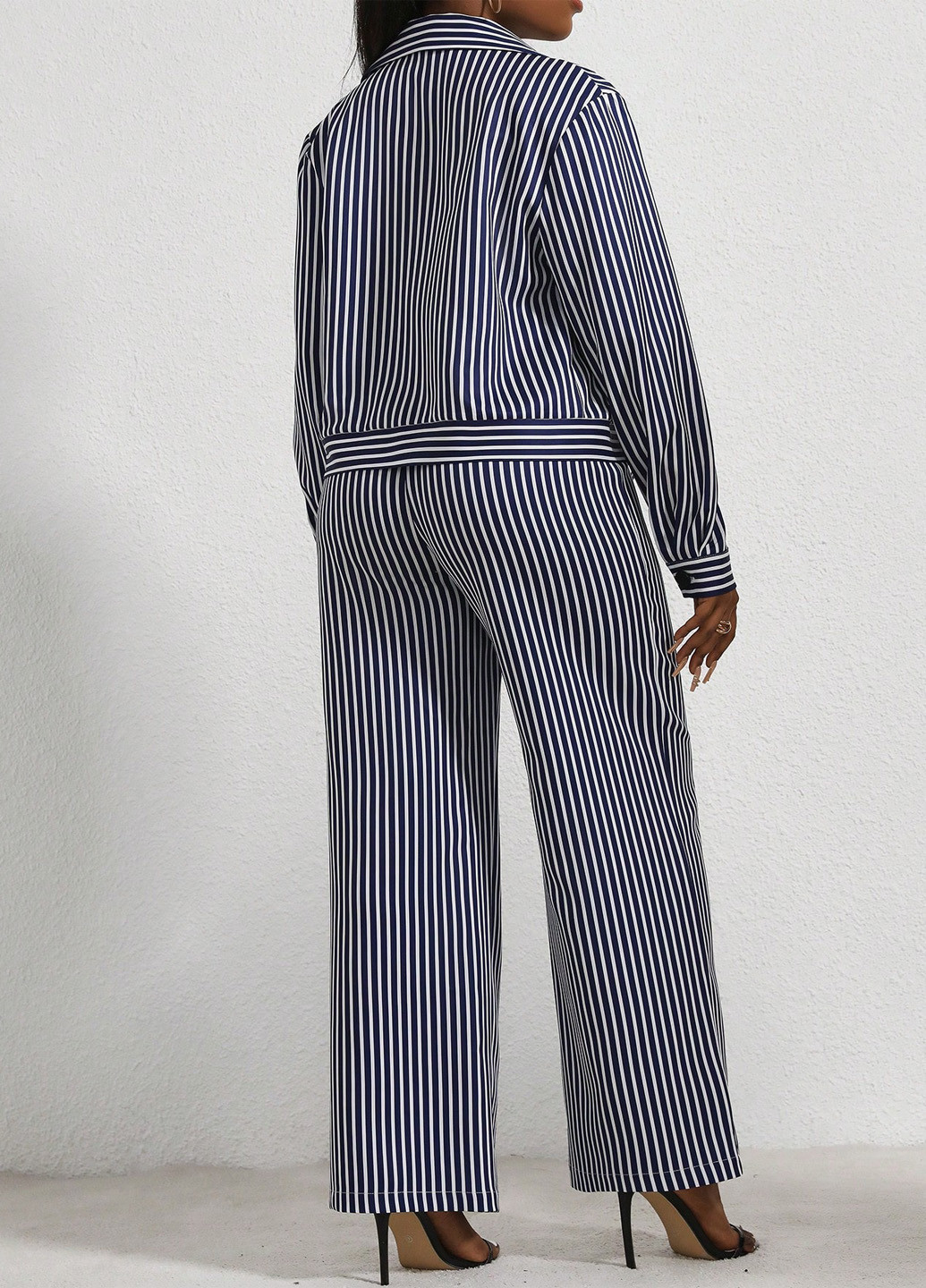 Костюм (куртка-рубашка, брюки) SHEIN (341484872)