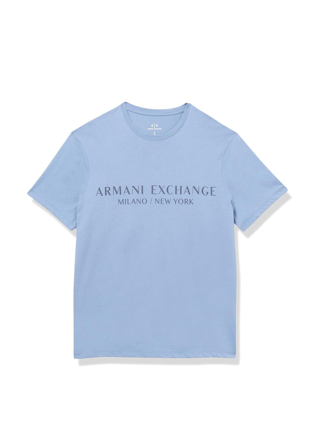 Синяя футболка Armani Exchange