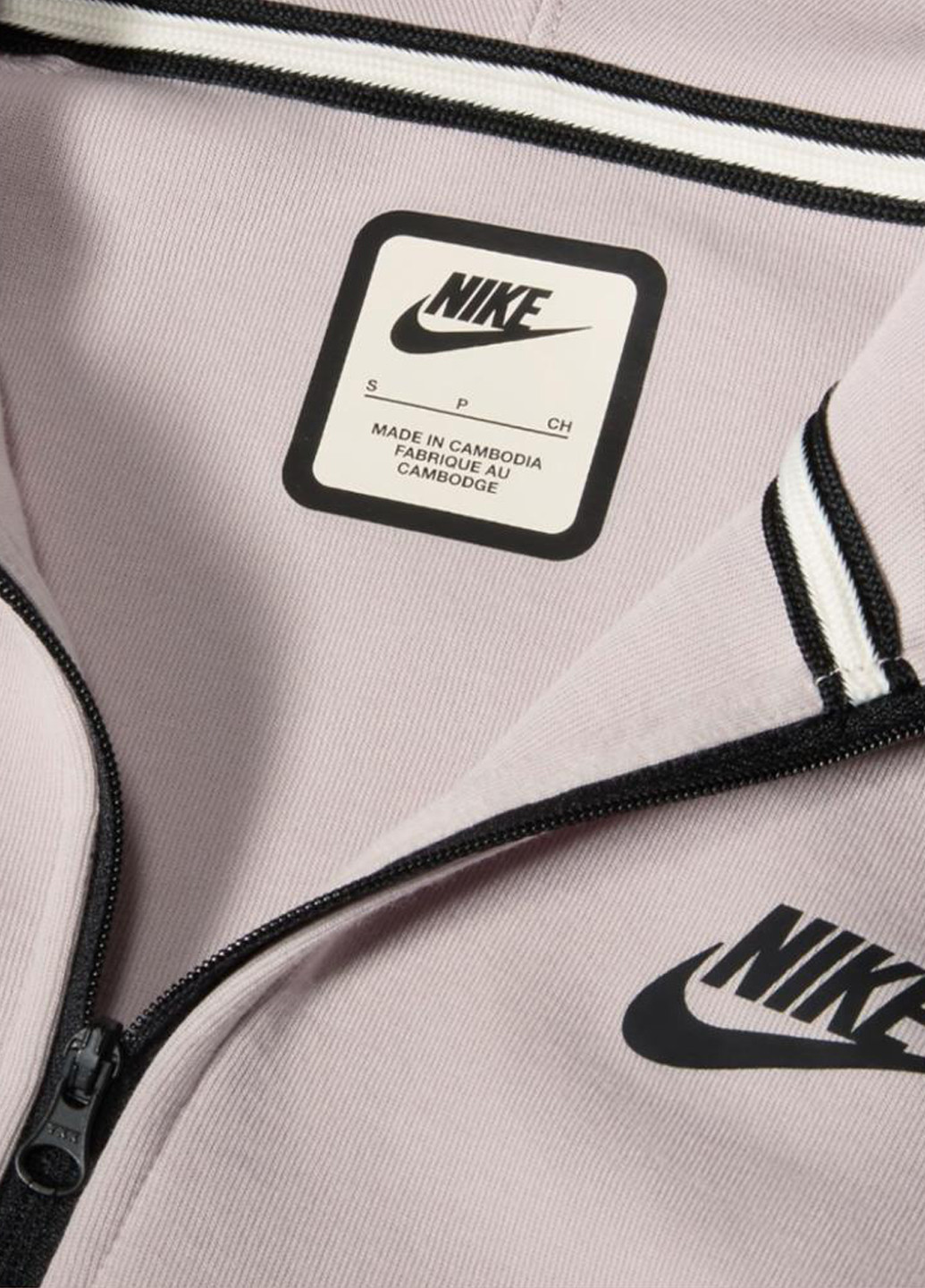 Толстовка FB8338-019 Nike W NSW TCH FLC WR FZ HDY (322022495)