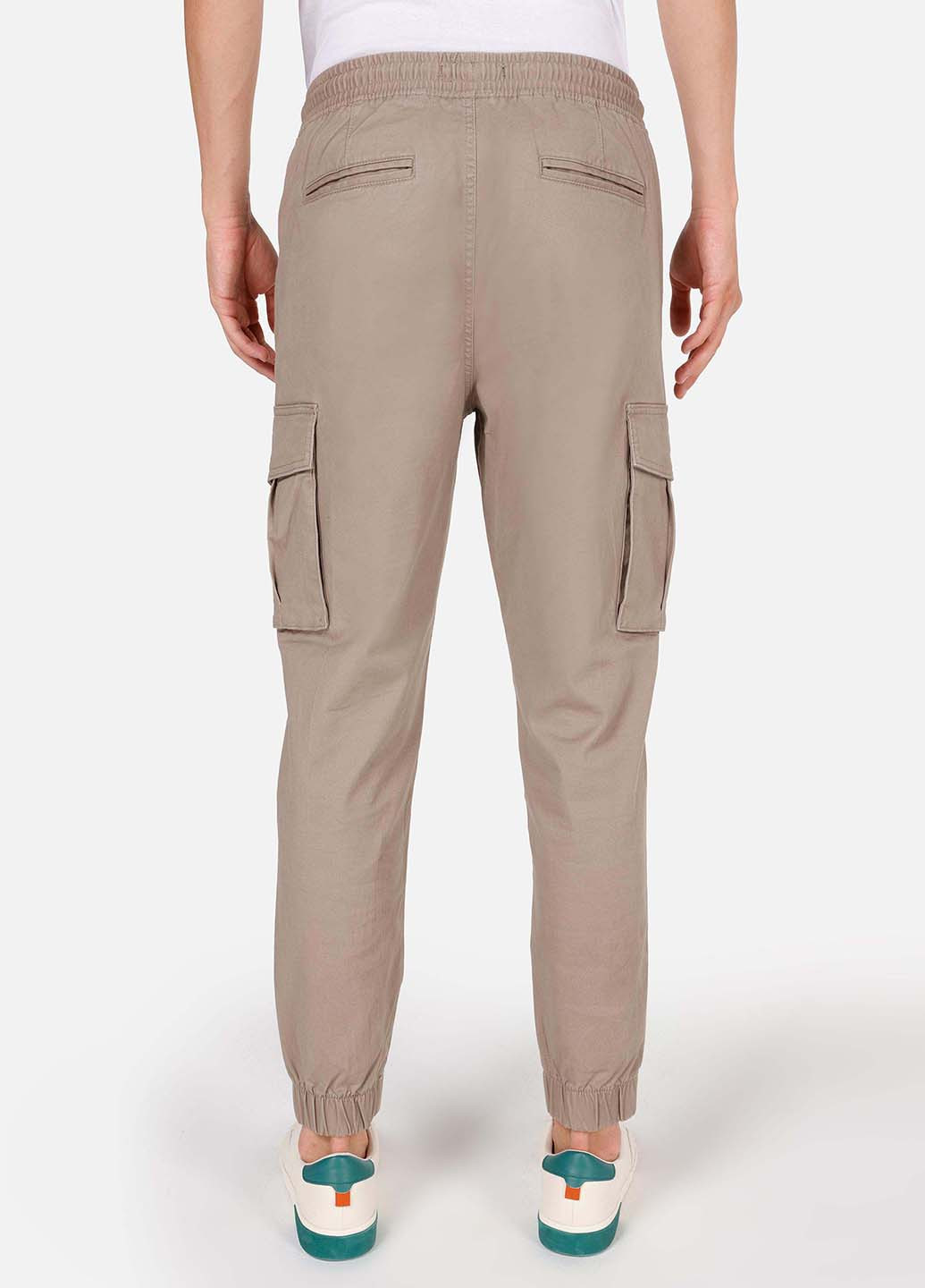 Бежевые кэжуал демисезонные джоггеры, карго брюки Colin's