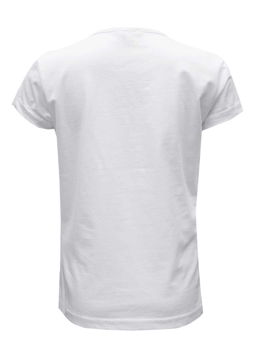 Белая летняя футболка с коротким рукавом Byblos