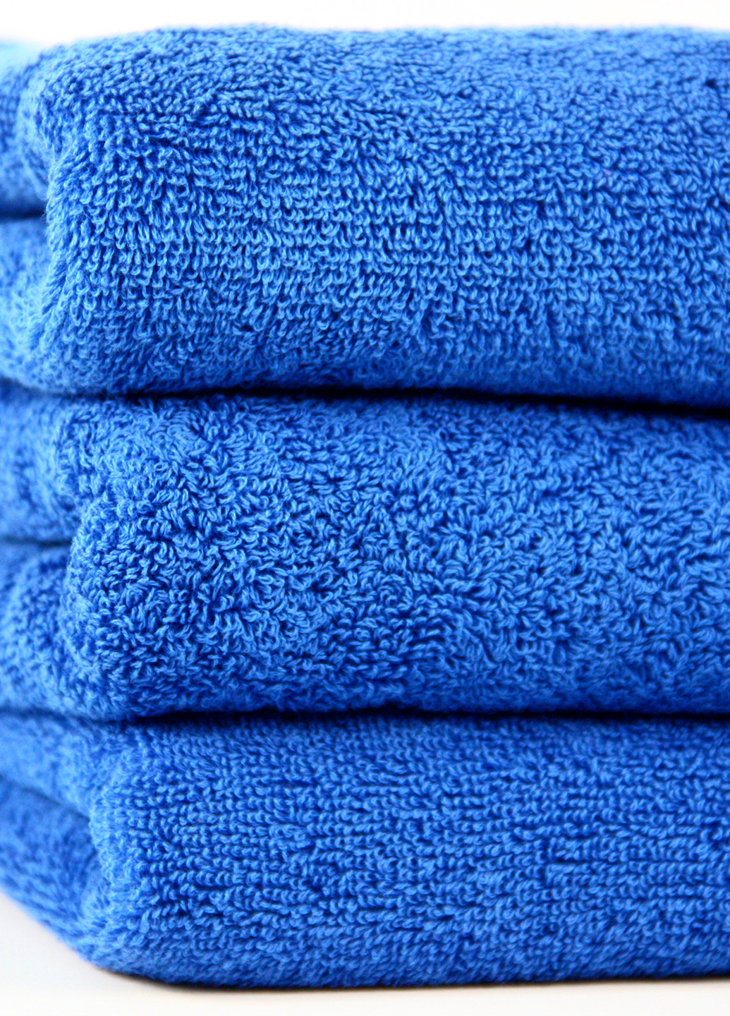 Maisonette полотенце, 34х80 см однотонный синий производство - Турция