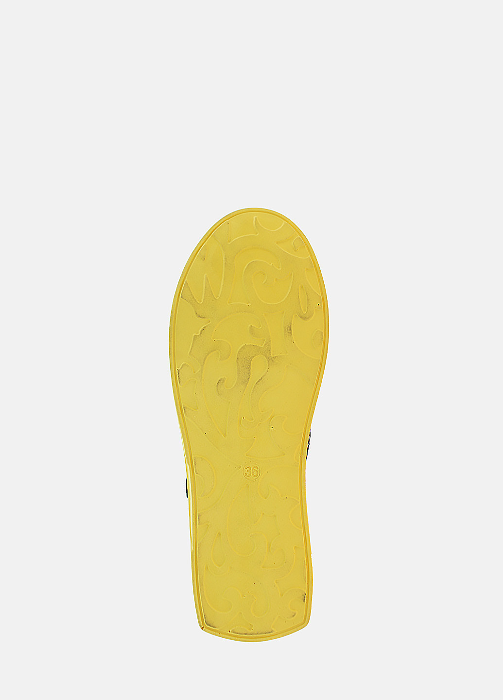 Чорні кеди rl61018 чорний-жовтий Luce di luna