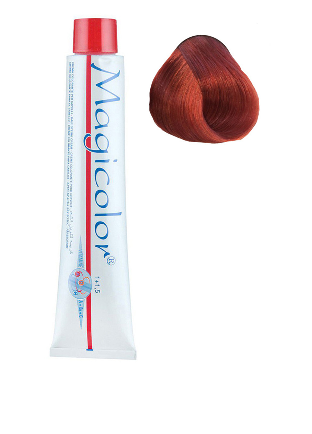 Крем-фарба для волосся Magicolor Permanent Hair Dyeing Cream №7.56, 100 мл Kleral System (202410098)