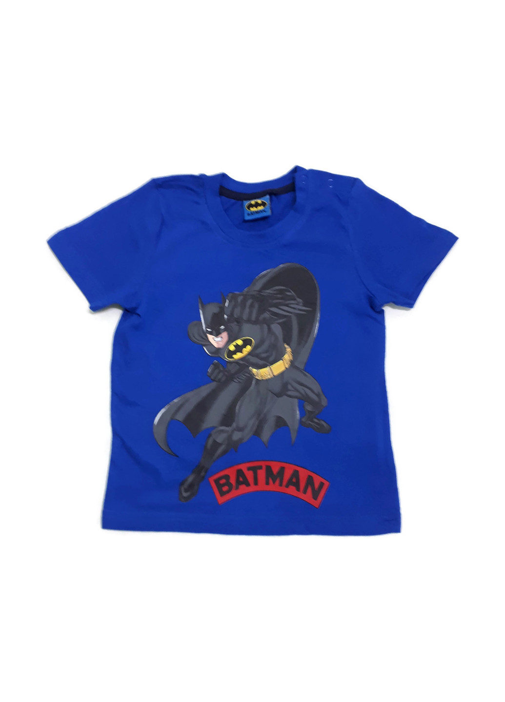 Синий летний комплект (футболка, шорты) Batman